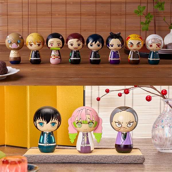 卯三郎　鬼滅の刃　こけし人形 7箱セット 新品未使用品 アニメ「鬼滅の刃」こけし 第2弾