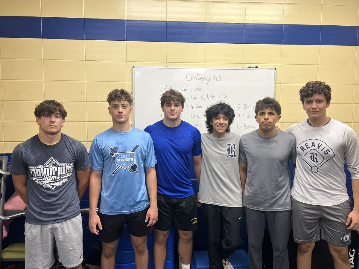 Congratulations to our first challenge Friday winners of the year! 

Dennis Muraida, Johnny Liesen, Parker Zasada, Maddux Loza, Matt Vargas, and Juan Avila!