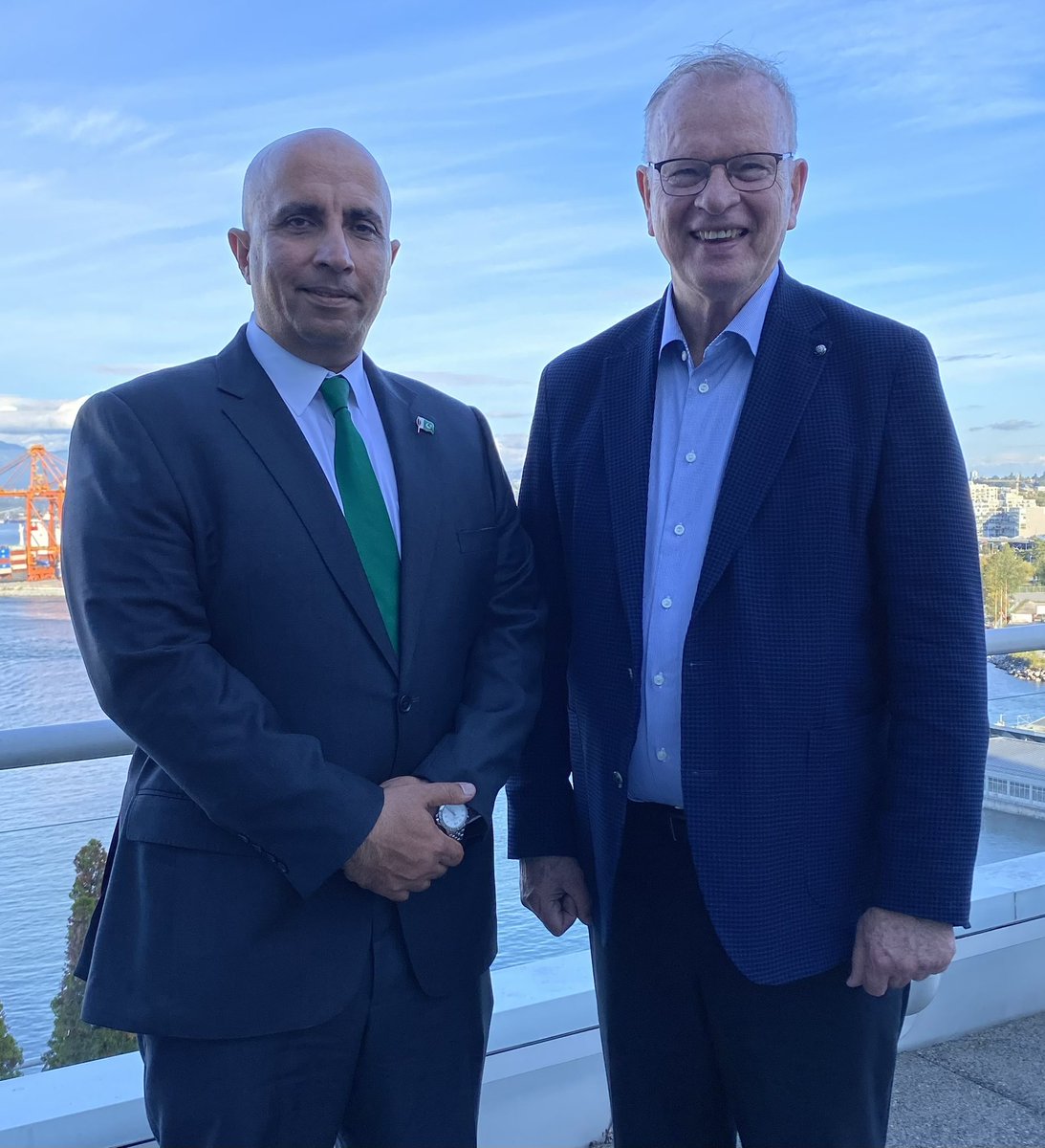 I offered an official farewell to the consul general of Pakistan Janbaz Khan as he leaves for his next posting as the Ambassador to the Sultanate of Brunei.