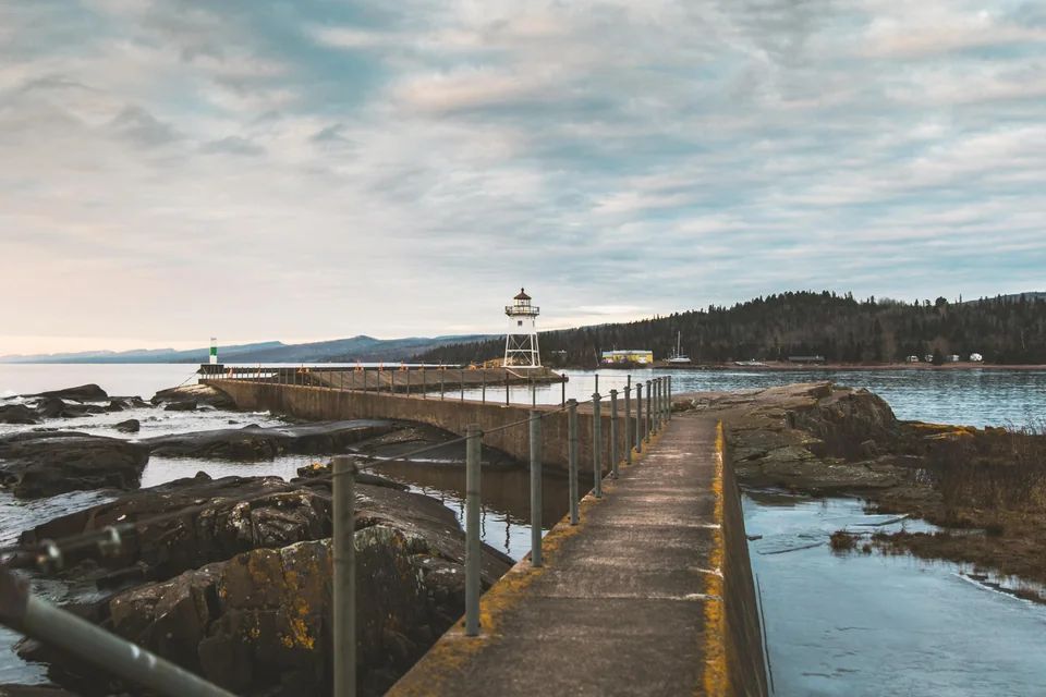 Ever explore the lighthouse in Grand Maris, MN? It's a lovely sight.