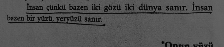 ophelumin's tweet photo. İnsan bazen bir yüzü, yeryüzü sanır. https://t.co/uuN7R3x8NV