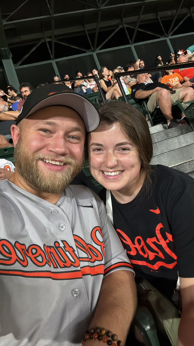 Csagal517's tweet photo. @Orioles 328, row 14 seats 1-2! Been here all season baby! https://t.co/lsoHnhyKba