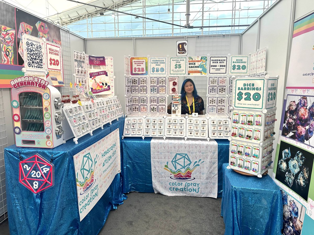 I'm at Twitchcon this weekend! Come visit me at booth AA063!