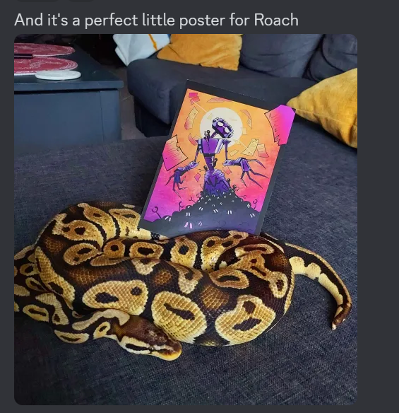 TheTaleFoundry's tweet photo. Shared by the artist herself! (Not the snake) Have you seen this print yet? https://t.co/YVZ3zYWW9K