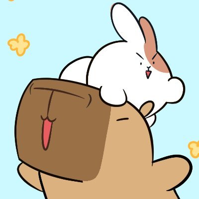 Elyn1102's tweet photo. The very happy capybara and his rabbit have the same smile!
#NetJJ
#netsiraphop 
#jj_rcp 
Image from IG:shuichu_chihniu https://t.co/nAyXnNCaJx