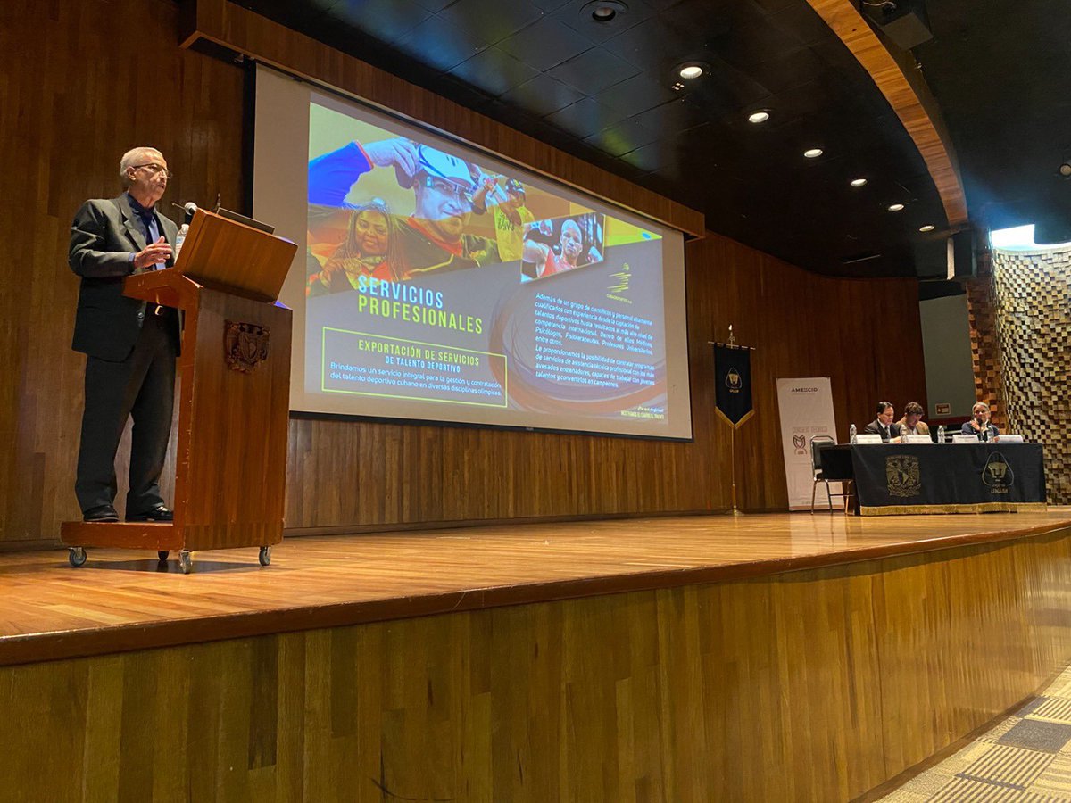En la conmemoración el Día Internacional del Deporte Universitario, recordamos el 3er Congreso Internacional del Deporte y la Cultura Física, que se realizó el año pasado bajo el tema "Diplomacia y Cooperación Deportiva para la Paz y el Desarrollo". <a href="/DeporteUNAM/">Deporte UNAM</a>