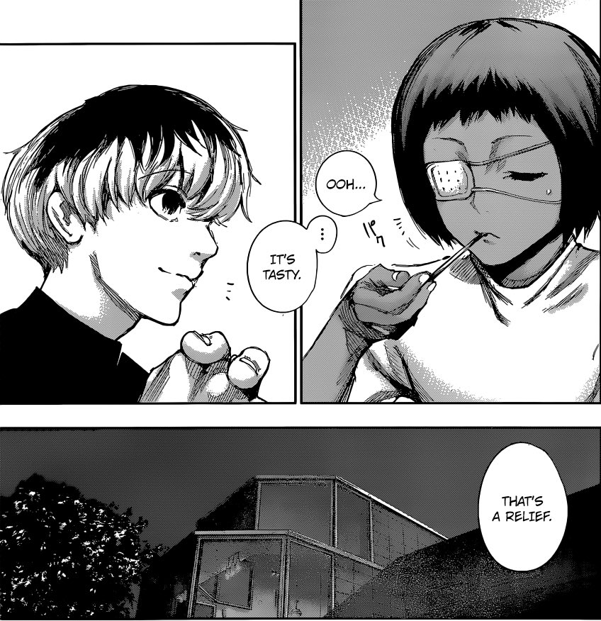 Haise is literally a mom like giving advice to his kids preparing them lunch calling out for saiko and also waiting for tooru to try his food impatiently 😭😭😭