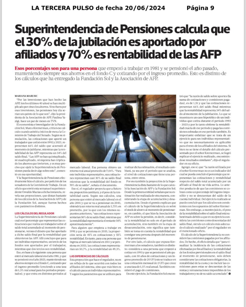 El gobierno te muestra que está equivocado. Los cotizantes han ganado y mucho. Las pensiones son bajas porque se cotiza poco