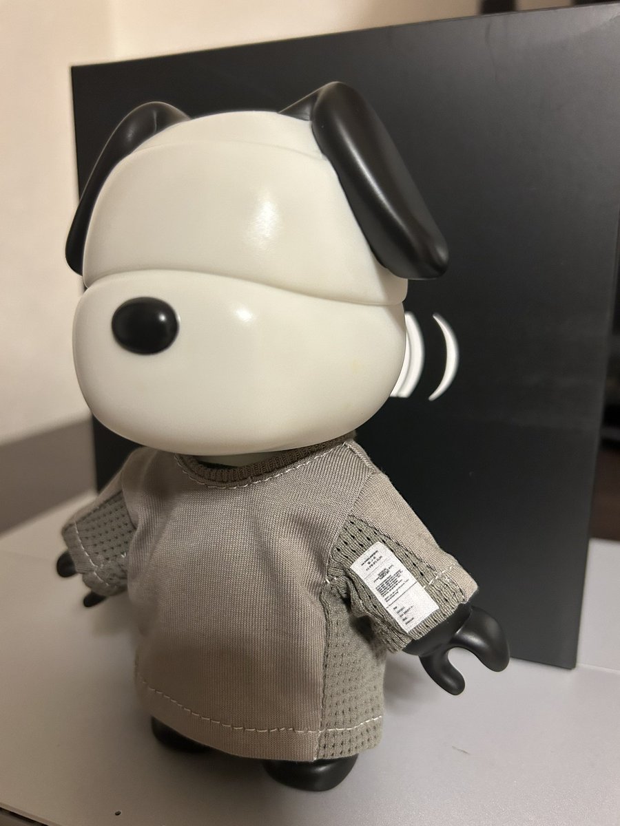 yusukeyo1990's tweet image. メタサムフィギュア届いた！
350ﾐﾘ缶と同じくらいかな、大きさ🥫
思ったより可愛い🐶👌
マイメタサムの色味柄を反映できるともっといいなぁーと！！

#metasamurai #1BLOCK #1sec #フィギュア #フィジタル #nhoolywood