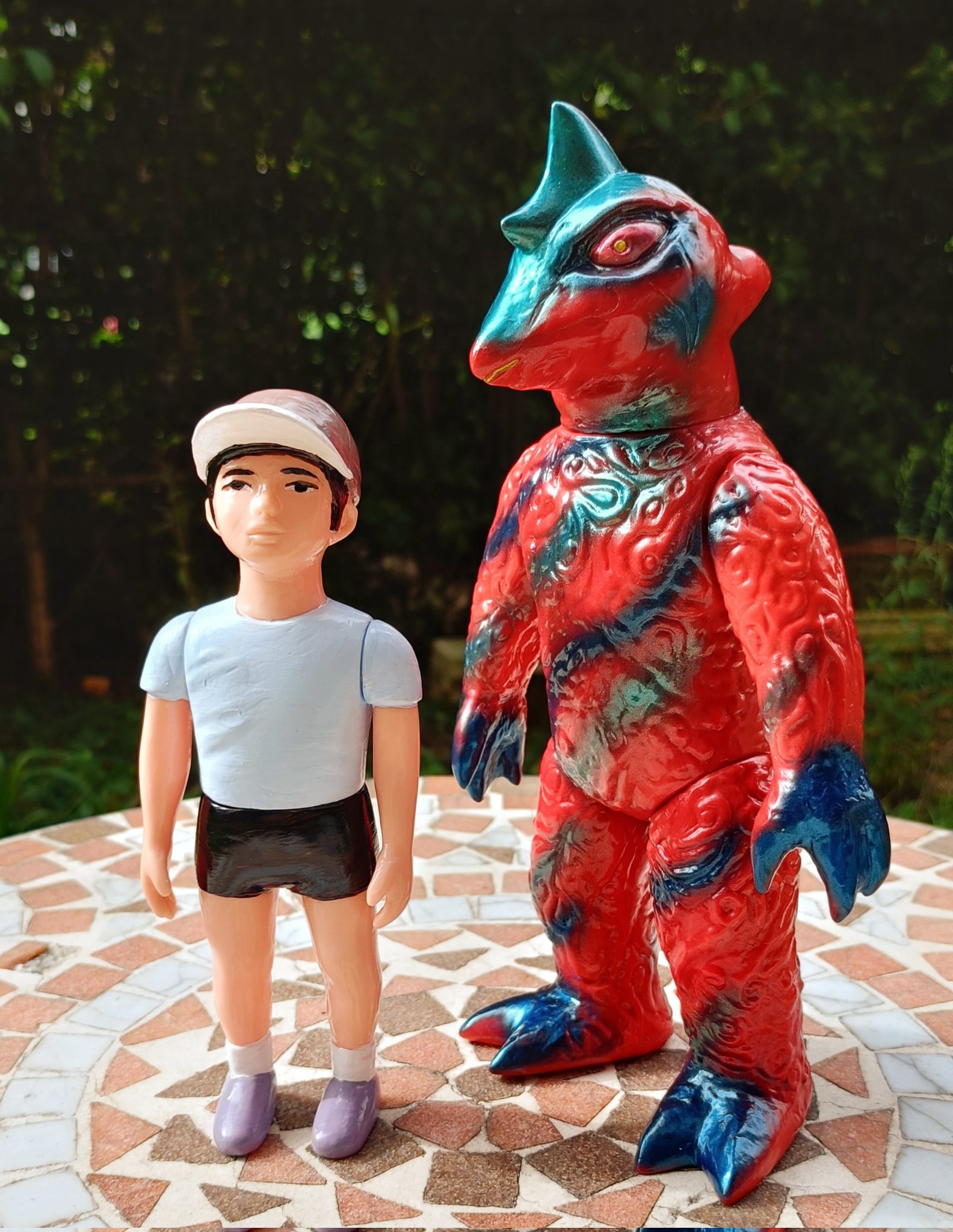 ブルマァク テストショット肌色 ミニペロリンガ星人 珍品