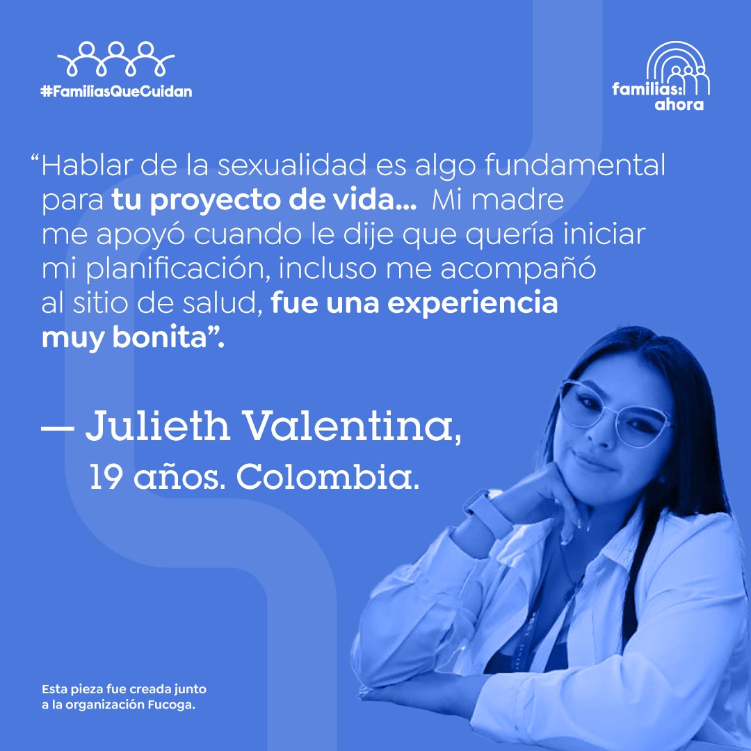 📍En el marco de la Semana Andina de la prevención de embarazos a temprana edad, conversamos con Julieth Valentina🙋🏻‍♀️, una joven de Nariño, Colombia, quien desde sus 13 años se ha formado en el tema del proyecto de vida con la organización Fucoga. ⭐ #SomosFamiliasAhora