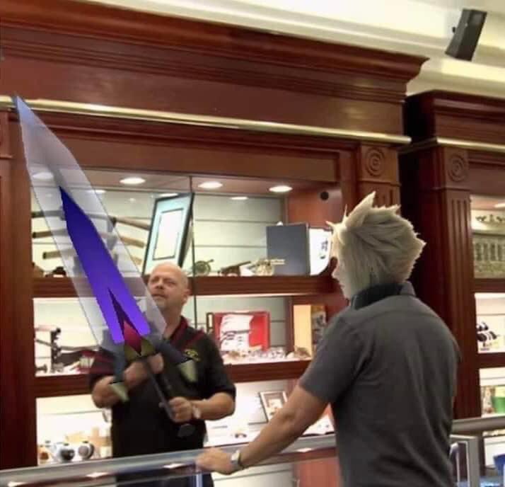 DashingDavidYT's tweet image. “Best I can do is 20 Gil” #FF7