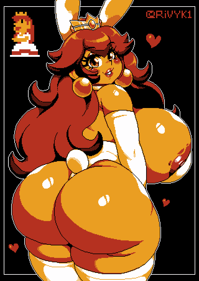 RivyK1's tweet photo. NES Peach👑 
#pixelart #ドット絵 https://t.co/GhwXMOMSbH