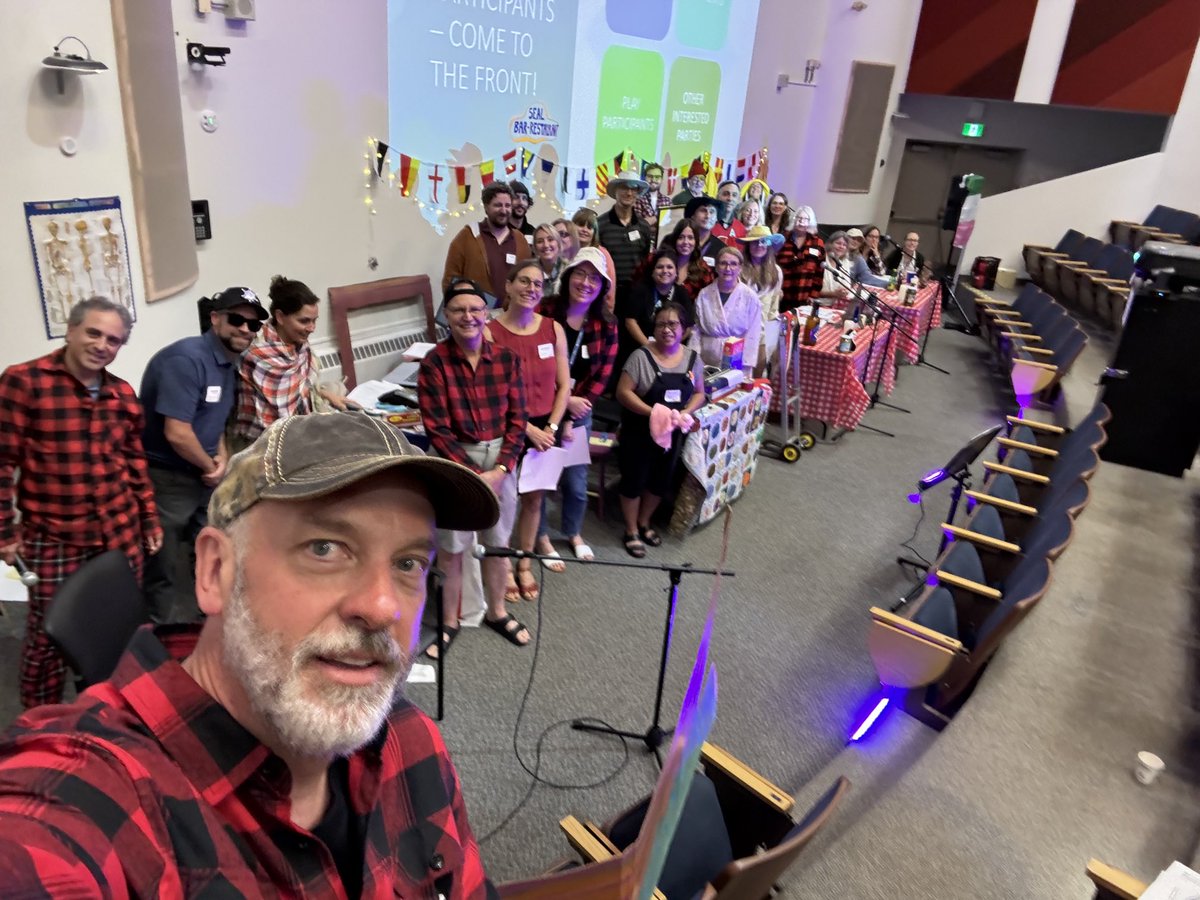 On the surface it was just a team retreat about merging
2 clinical teams. In reality contagion science and Complex systems theory was the backbone of our quirky Newfoundland themed musical and play about change… what an amazing interdisciplinary team of docs, nurses and more!