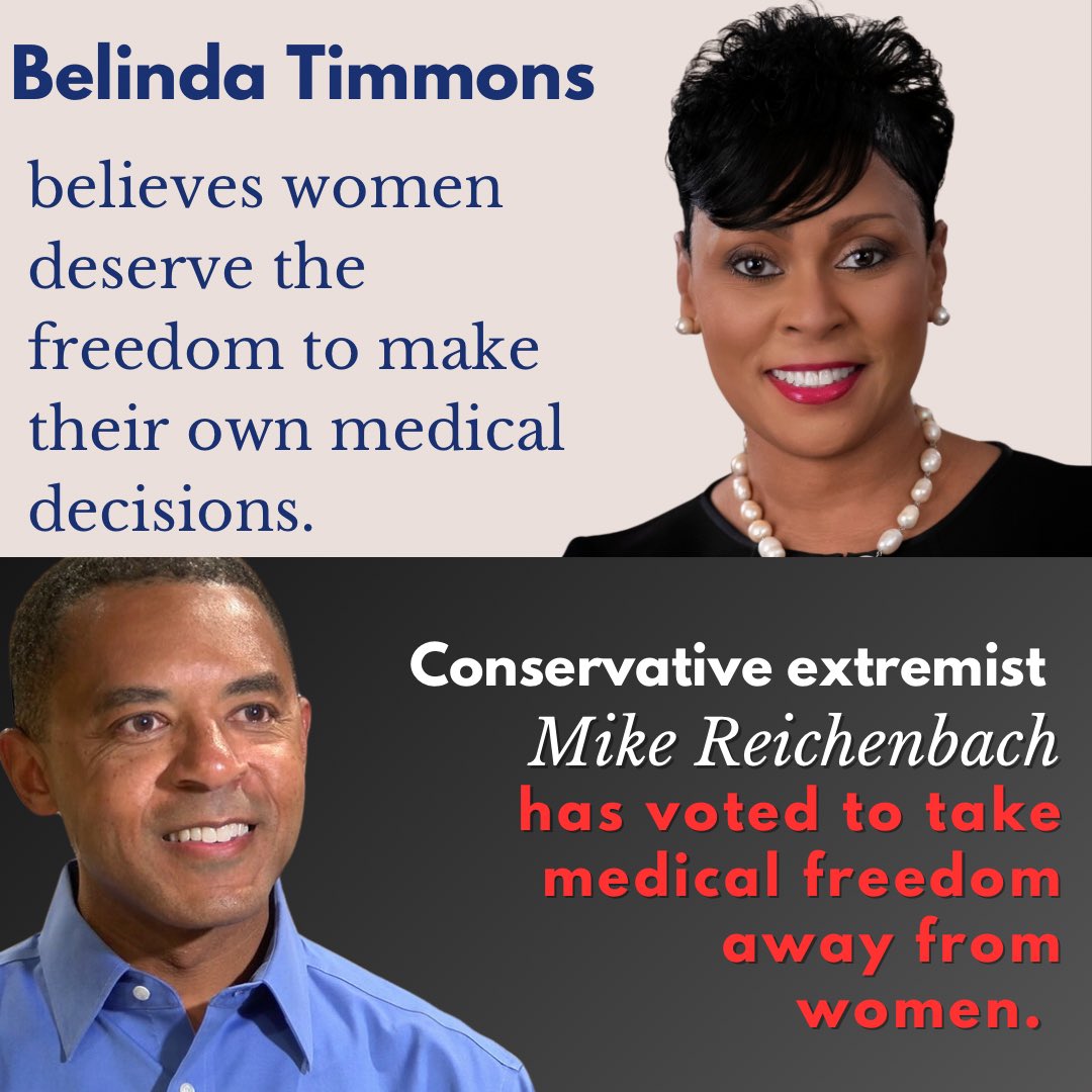 Belinda4senate's tweet image. Women’s rights are on the ballot this November. I believe, like Kamala Harris, that we cannot afford to go back. The fact is in this race, I am the only candidate who believes you should be able to make your own medical decisions. 

belindaforsenate.com