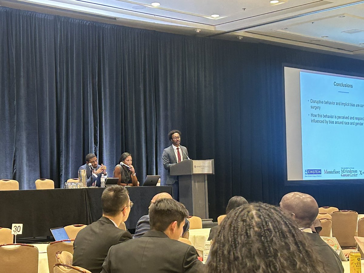 Justin Olivera (@justinolivera_1) on Twitter photo Presenting our work on ‘Implicit Bias in the OR’ at the #SBASUCDavis2024 Presidential Plenary was an unbelievable experience.
Thank you to the All-Star team that made it all possible!
<a href="/maraantonoff/">Mara Antonoff, MD, FACS</a> <a href="/RajikaJindani/">Rajika Jindani, MD, MPH, MS</a> <a href="/ShaniqueMD/">Shanique Ries, MD</a> <a href="/ERod2DRod/">Emily Rodriguez</a> <a href="/love_azap/">Lovette Azap, MD</a> et al. Presenting our work on ‘Implicit Bias in the OR’ at the #SBASUCDavis2024 Presidential Plenary was an unbelievable experience.
Thank you to the All-Star team that made it all possible!
<a href="/maraantonoff/">Mara Antonoff, MD, FACS</a> <a href="/RajikaJindani/">Rajika Jindani, MD, MPH, MS</a> <a href="/ShaniqueMD/">Shanique Ries, MD</a> <a href="/ERod2DRod/">Emily Rodriguez</a> <a href="/love_azap/">Lovette Azap, MD</a> et al.