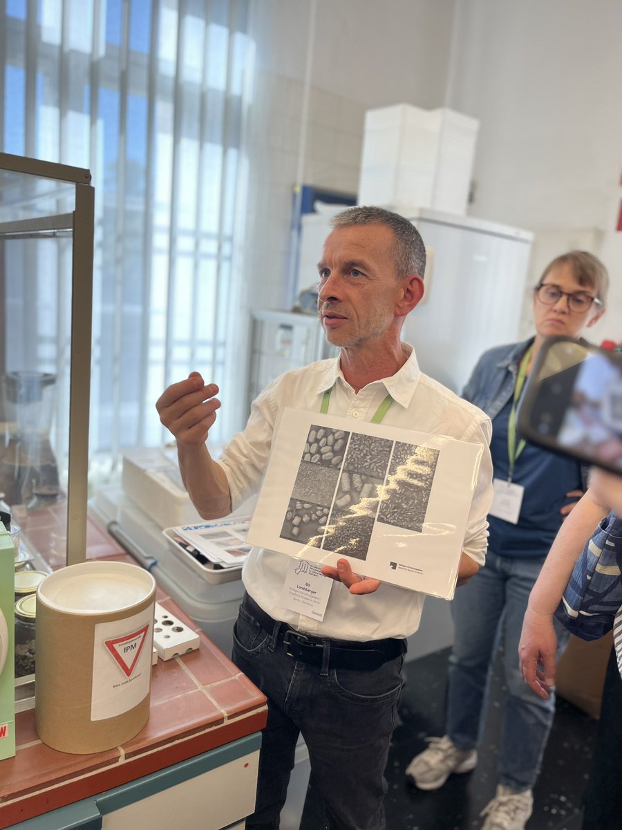 Great way to finish the week in Berlin visiting the Charlottenburg Palace and the laboratories of the Rathgen-Forschungslabor Staatliche, Museen zu Berlin in the great company of Bill Landsberger.