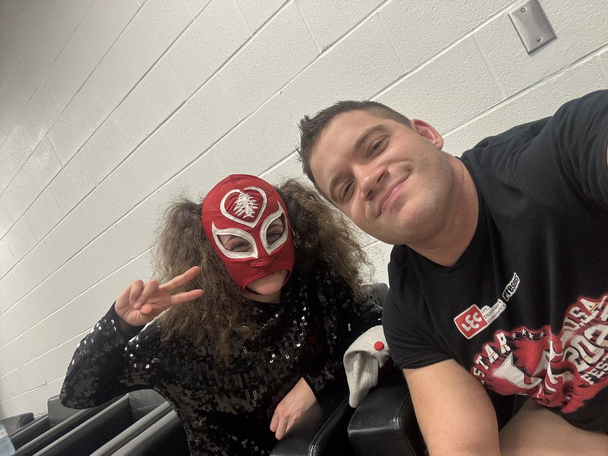 An absolute pleasure seeing <a href="/mya_malek/">Mya Malek</a> tonight <a href="/ncgwrestling/">NCG WRESTLING</a> ! 
Such a pro!