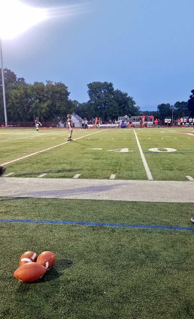 A beautiful evening for the Cannoneers (Vliet-Heat) home opener vs. the Chatham Panthers under the lights. 🏈 Go Cannoneers! #WeAreVliet #CannoneerPride #FridayNightLights