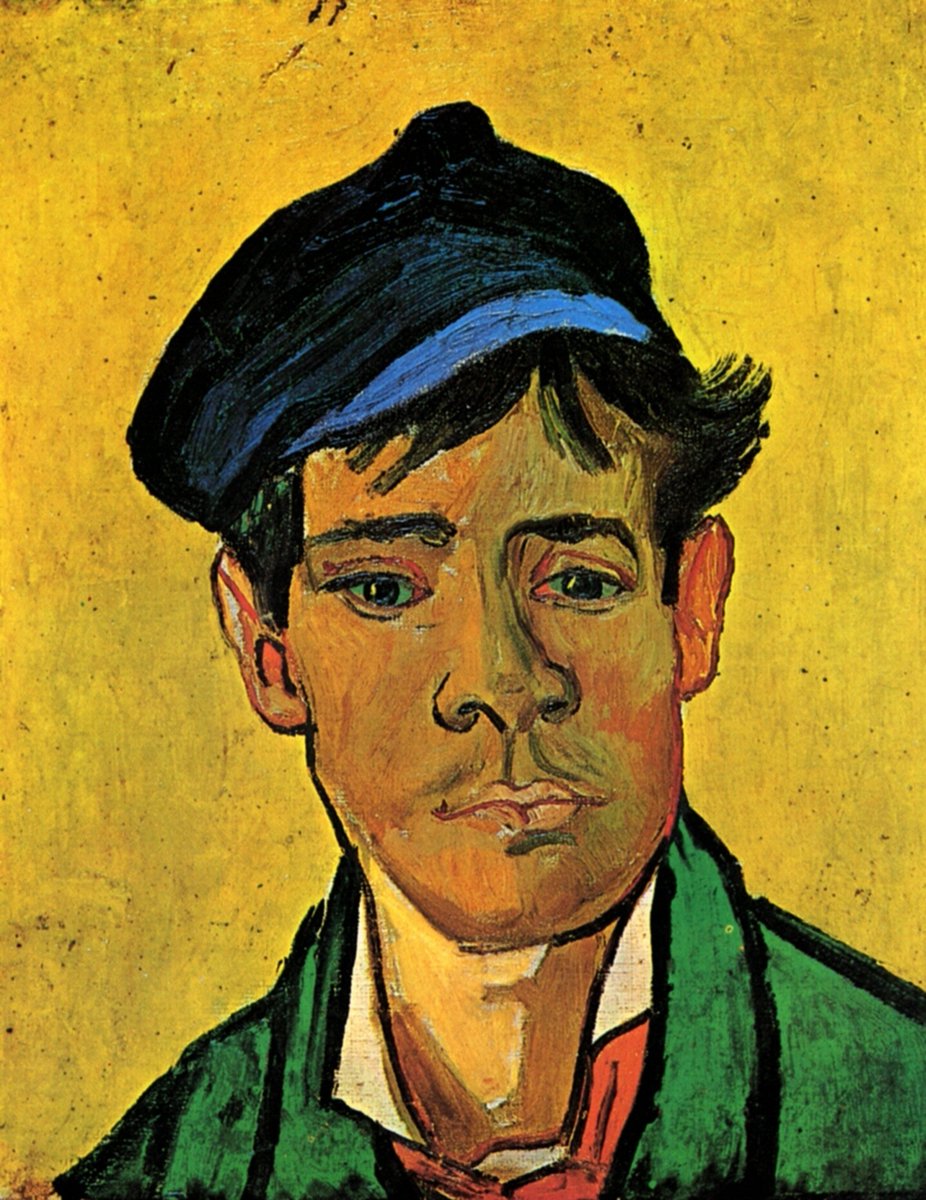 Young Man with a Hat, 1888