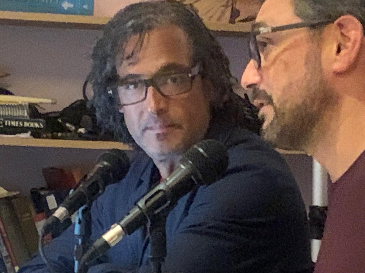 Second Act of Friday event, on why history &amp; its revision is so important, with the remarkable, witty and thought provoking <a href="/DavidOlusoga/">David Olusoga</a> &amp; <a href="/AdamRutherford/">Dr Adam Rutherford</a>