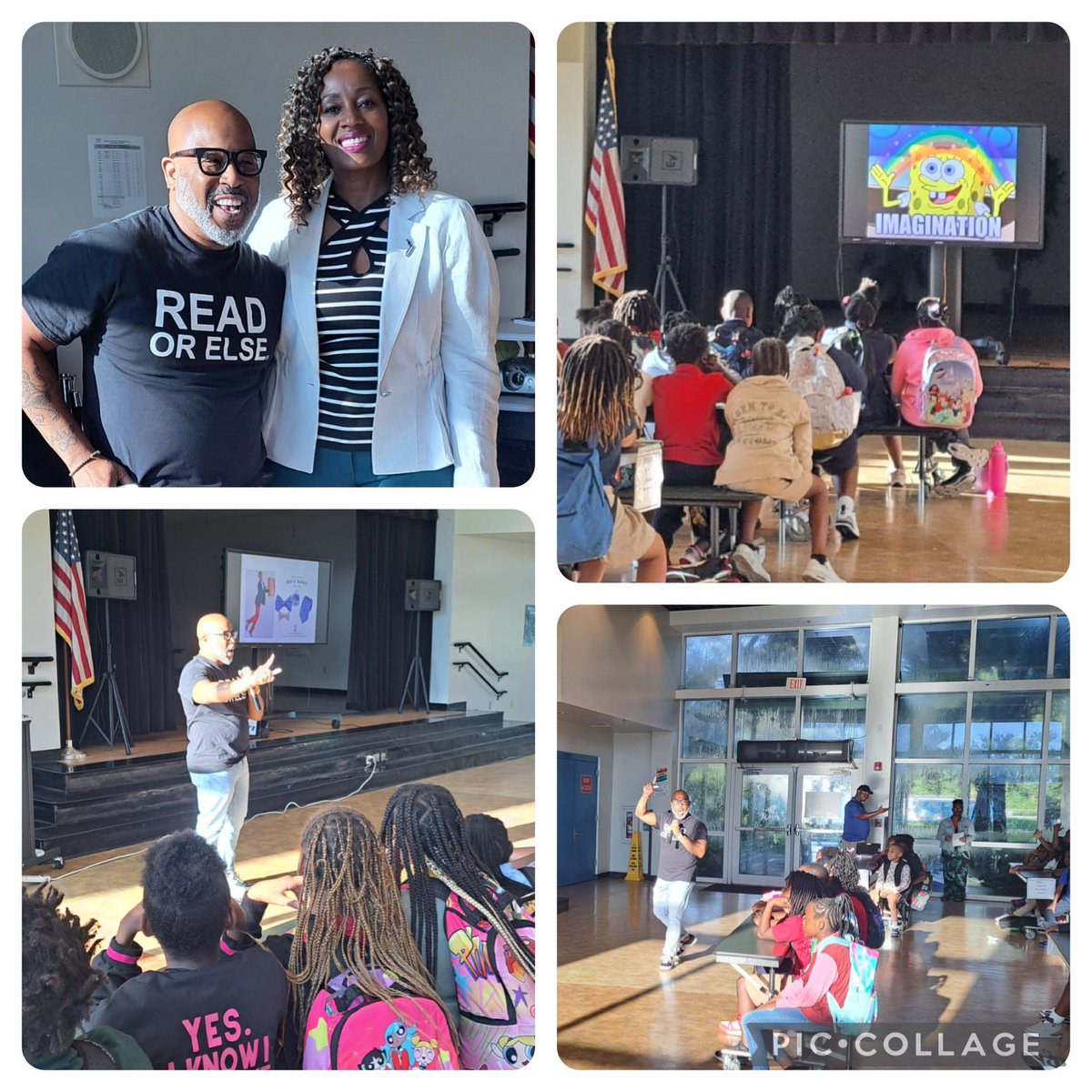 Thank you BCPS Title 1 Department for hosting a reading party with our students and author <a href="/TyAllanJackson/">Ty Allan Jackson</a>! Our students enjoyed every minute of the opportunity and loved the gift of reading they were given!  <a href="/BcpsSto/">BCPS School Transformation Office</a>