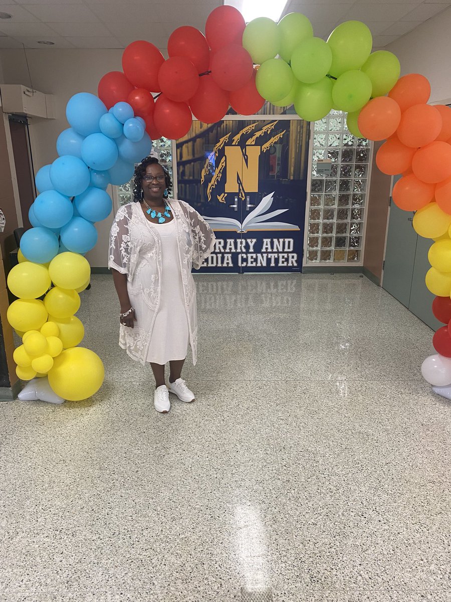 Today we celebrated our beautiful AP Ms. Day on her birthday. Thank you for being a great Administrator ! You are appreciated 💙💛