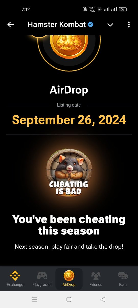 TagorHt's tweet photo. This was after playing this game for 24 hours without studying

#boycotthamsterkombat #HamsterKombat #Boycott https://t.co/QRvOFN3t09