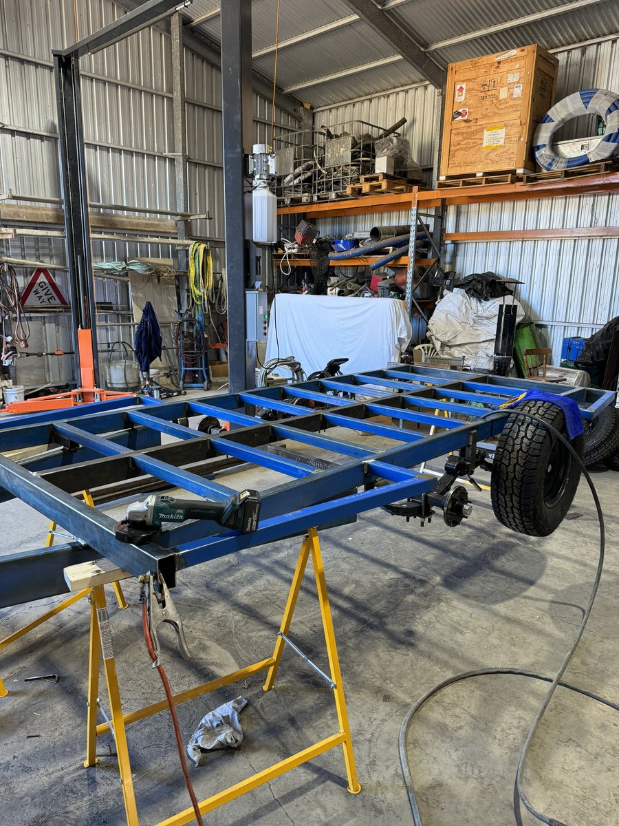 New fuel cart been on the cards for a while! Nearly 20yrs since my last (and only) trailer build <a href="/davemieg/">David Miegel</a> 😂