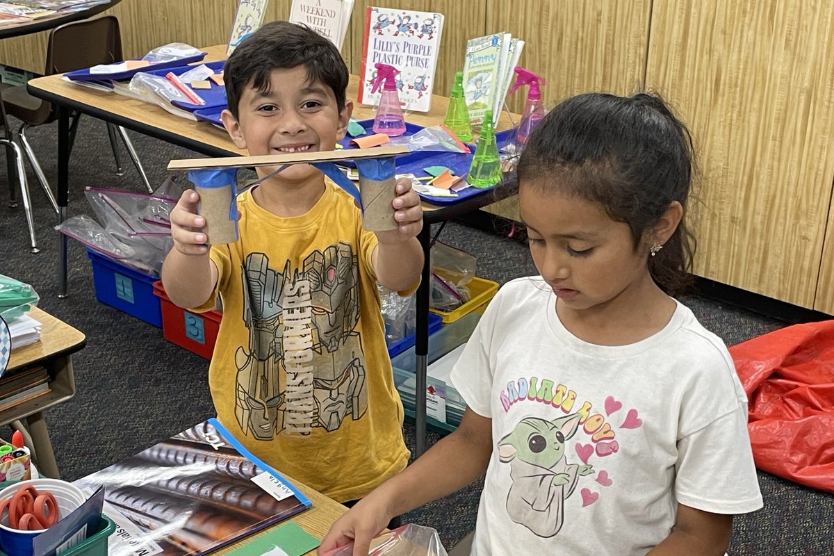 2nd-graders in Ms. Austin’s class at Mountain Meadows dove into an exciting hands-on learning adventure with their new science curriculum, Bring Science Alive! Over three days, students took on the role of young engineers in a physical science challenge—building a bridge 🧵