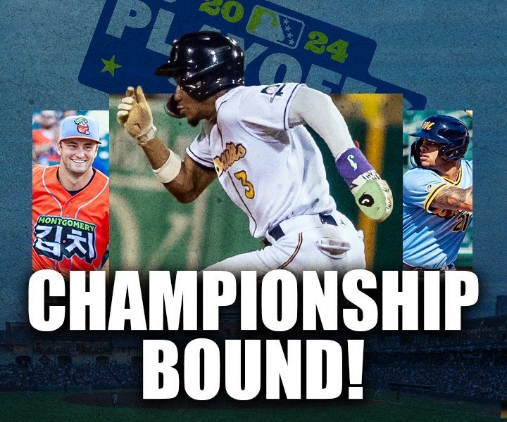 WE ARE CHAMPIONSHIP BOUND!! 🧈🧈🧈

Biscuits win series against the Shuckers 2-1 and advance to the Southern League Championship Game! #ButterUp🧈