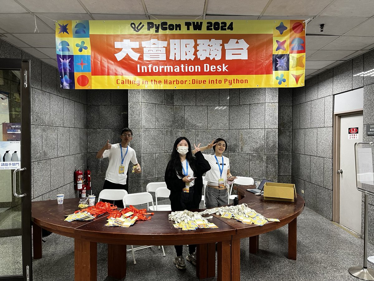 petertc_chu's tweet image. Time to PyCon Taiwan 2024 ! #pycontw #pycontw2024 #opensource