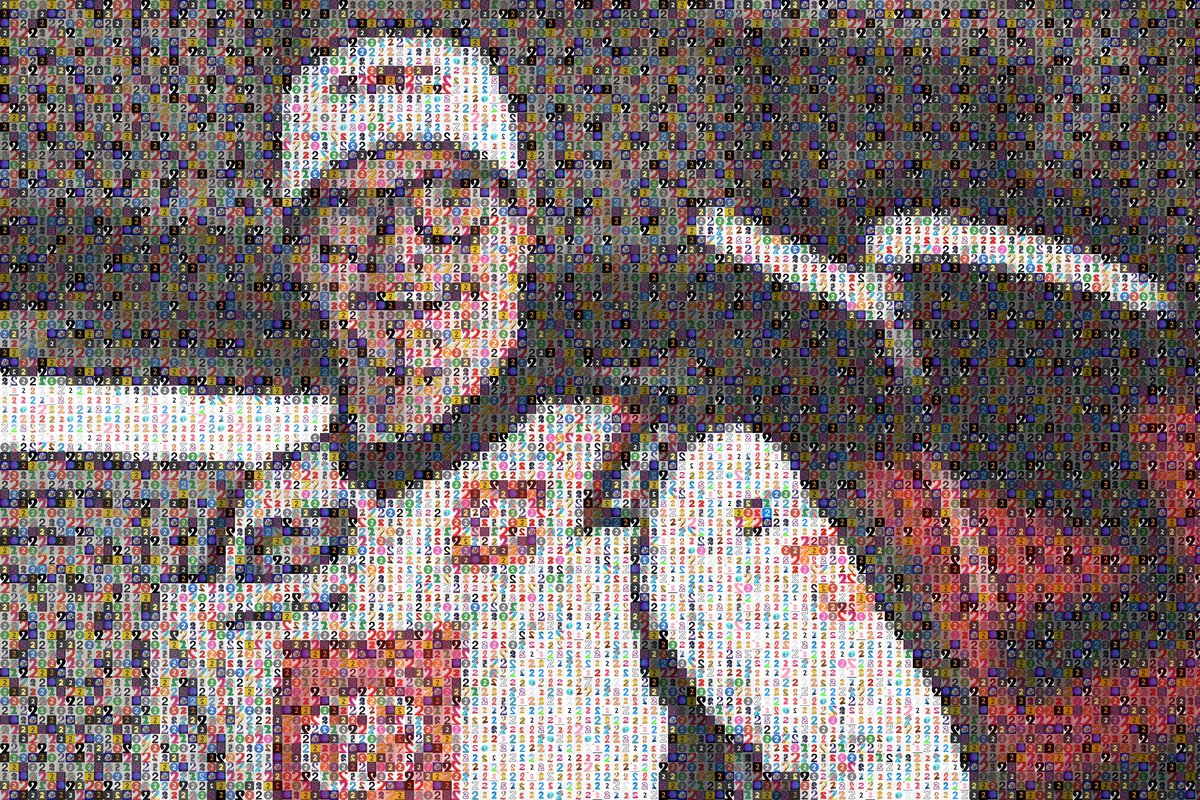 nascarcasm's tweet image. I have created this mosaic of @sheldoncreed comprised of little images of the no. 2