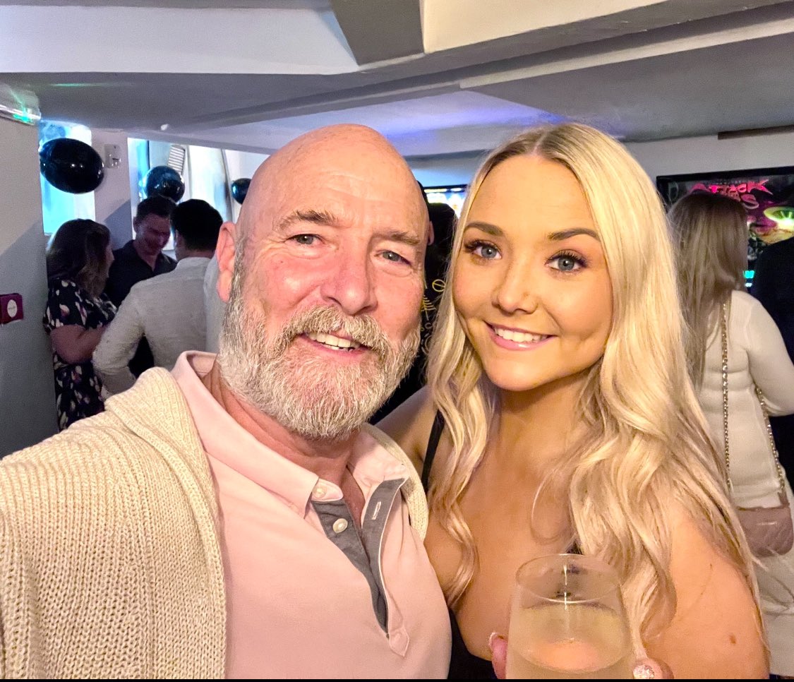 Happy Birthday to my darling daughter <a href="/eva_grimes/">Eva Grimes</a>. Have a lovely day and we’ll see you later..
#Birthday 
🎂💚😘