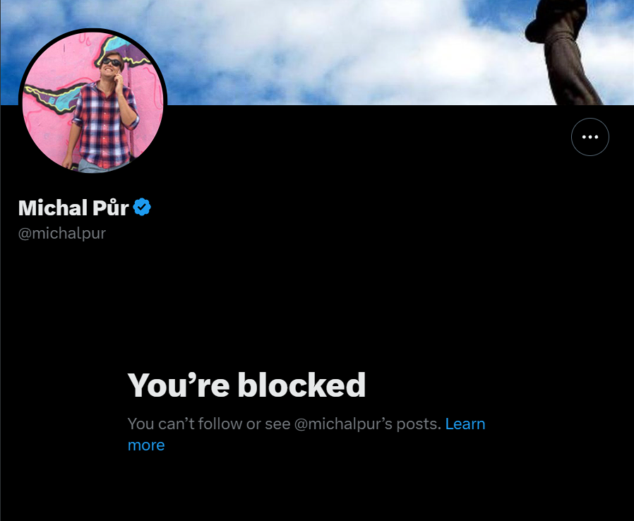 Nekorektní havloid tweet media