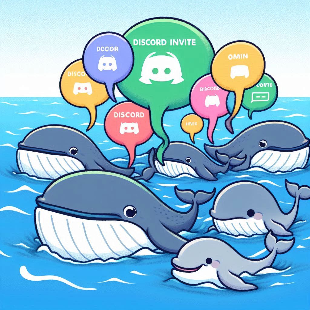 The tide is rising! To celebrate our public Discord opening, we’re doing a DC INVITE CONTEST!🐋

Dive in, invite your crew, and ride the waves!🌊

Top 3 inviters will earn a free mint in our next collection! 🎉

JOIN US NOW: discord.gg/xbVHSQ4xMz

PHWAAAAAARGH! 🐳 #whalefrenzy