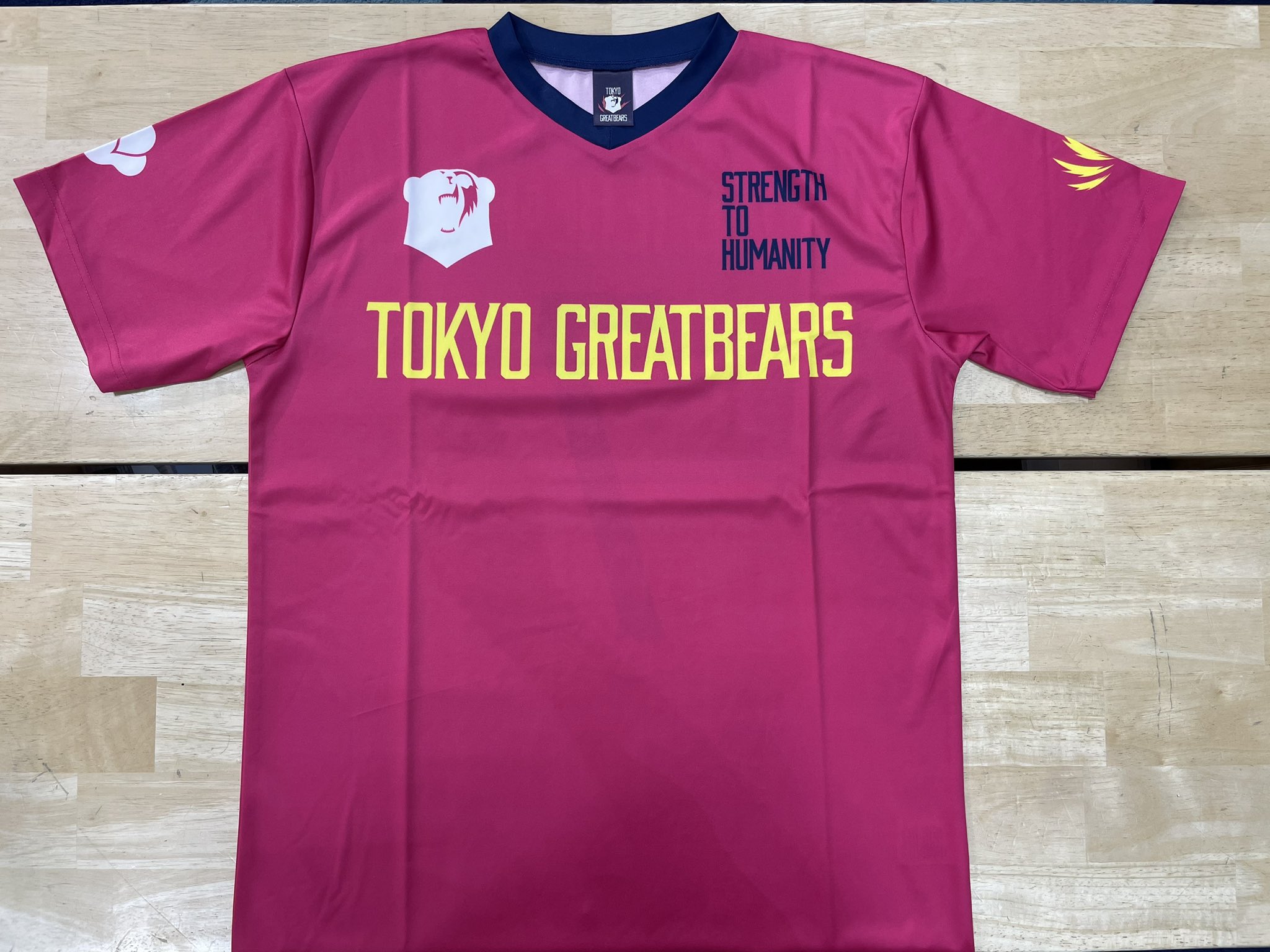 東京グレートベアーズ　五頭寛大選手　オーセンティックユニフォーム 東京グレートベアーズ五頭寛大選手オーセンティックユニフォーム