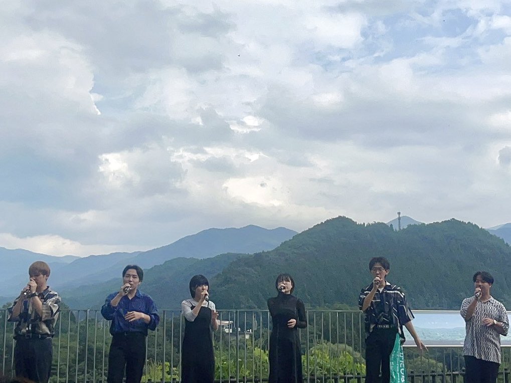 gleeclub_tcue's tweet photo. ［活動報告］
OZEかたしなアカペラファンタジーFES2024⛰️

Glee Clubより全9バンドが出演いたしました！
聴いて下さった皆様ありがとうございました🔅
#OZEFES https://t.co/uAv0Jefz6d