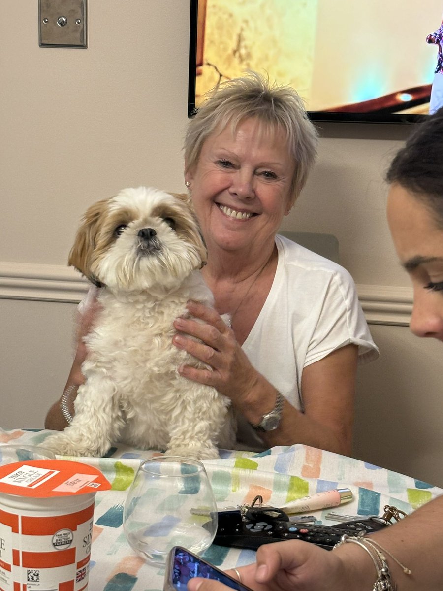 My nanny and I. Still going strong! #truelove #shihtzu