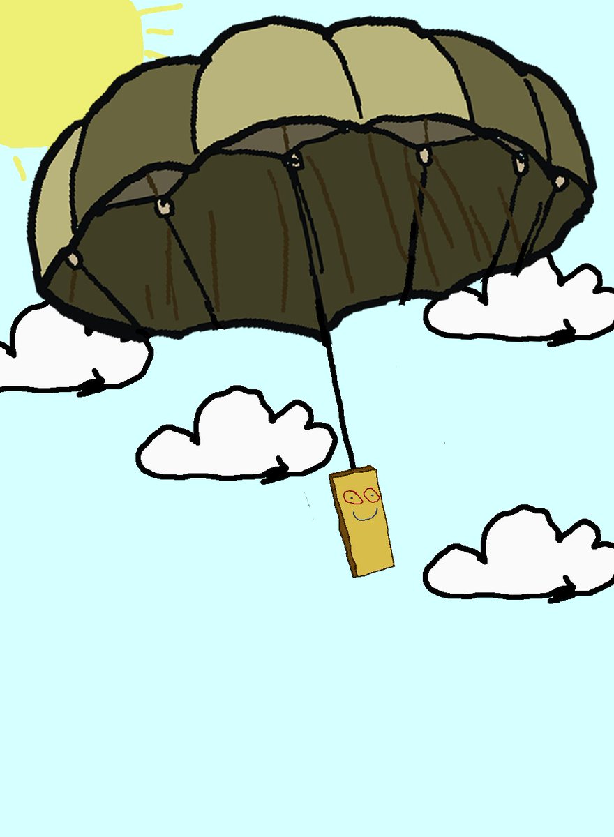 Plunk is dropping in.