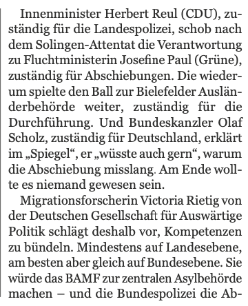 VRietig's tweet image. Der aktuelle Stern titelt "Zwei von drei Abschiebungen scheitern. Warum?" und macht 5 Vorschläge, was Deutschland tun sollte. Ich freue mich, dass die Redaktion unsere Empfehlung aufgenommen hat, wie wir unsere Abschiebepraxis zentralisieren sollten. 🙏 stern.de/politik/abschi…