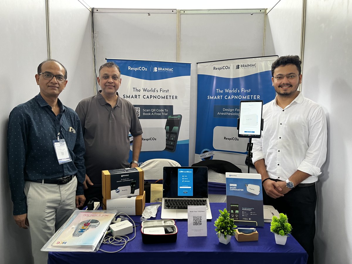 It was a pleasure to meet with Dr Bhadresh K Shah (<a href="/bhadresh61/">Dr Bhadresh Shah Anesthesiologist India</a>)  and Dr. Mahesh Patel sir at <a href="/HITCONHEALTH1/">HITCON</a> 

I had a wonderful talk with you, sir! 🙏🏻

#RespiCOz