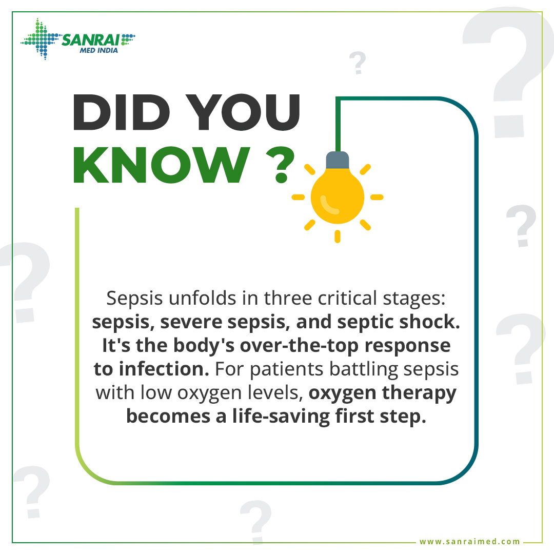 SanraiMed_India's tweet image. Did you know a healthy oxygen level is 95% or higher? For sepsis, aim for 90-96%. Below 88% needs #oxygentherapy. Early action and monitoring are crucial for recovery.
Let&apos;s stay informed, stay healthy!

#oxygenmachine  #poc  #inogen #sepsisawareness  #sepsis #severesepsis