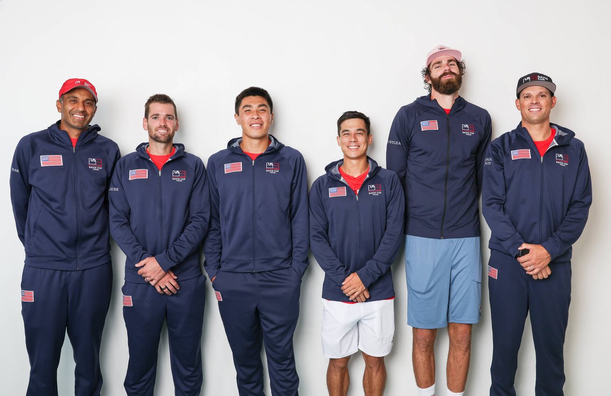 Ready to rock in Zhuhai 🇺🇸

#DavisCup | <a href="/usta/">USTA</a>