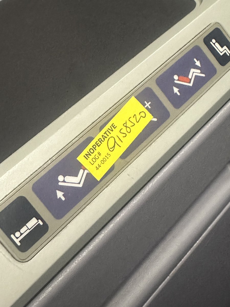 Niki Hall (she/her) (@nikihall) on Twitter photo Not what you want to see on red eye to NYC for business. <a href="/united/">United Airlines</a> #NotGood and I just paid for the upgrade this morning! Not what you want to see on red eye to NYC for business. <a href="/united/">United Airlines</a> #NotGood and I just paid for the upgrade this morning!
