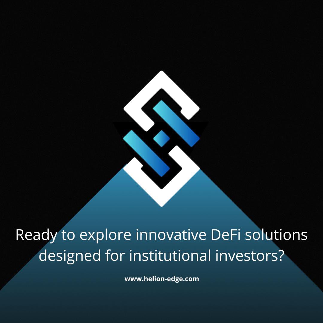 HelionEdge's tweet photo. Explore innovative #DeFi solutions for institutional #investors with Helion Edge! Unlock automated #yield strategies, secure on-chain management, and full #asset control. Maximize returns while minimizing risk. 

Let's connect!

📧 contact@helion-edge.com  
📞 +971 4 548 0355 https://t.co/W1Q0pgNDrx