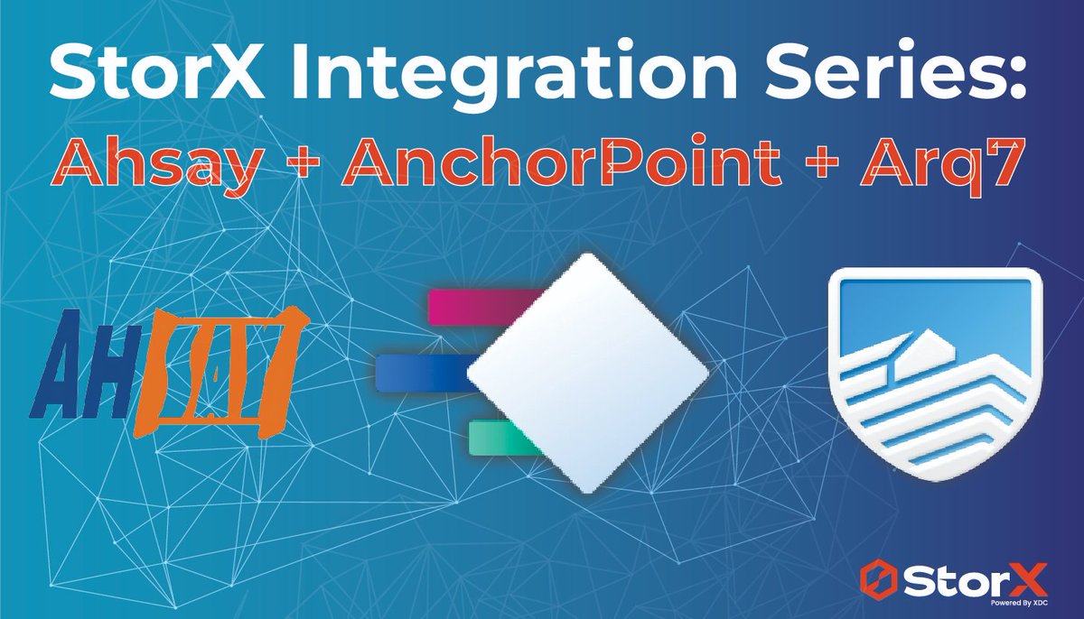 StorXNetwork's tweet photo. 🌐🚀 StorX is expanding its integration ecosystem! The latest #StorXIntegrationSeries showcases how StorX integrates Ahsay, AnchorPoint, and ARQ7 for secure, decentralized storage solutions. 💾🔒

These integrations enhance data privacy, ensure data integrity, and reduce user storage costs, further strengthening StorX’s position as the go-to #DePIN solution. 🌟

Read more about how these backup solutions are transforming data storage with the power of decentralization! 👇

https://t.co/dmgEoDQmLN

#DecentralizedStorage #Blockchain #DataSecurity #StorX #Web3 #DePIN #BuiltonXDC #XDCNetwork
