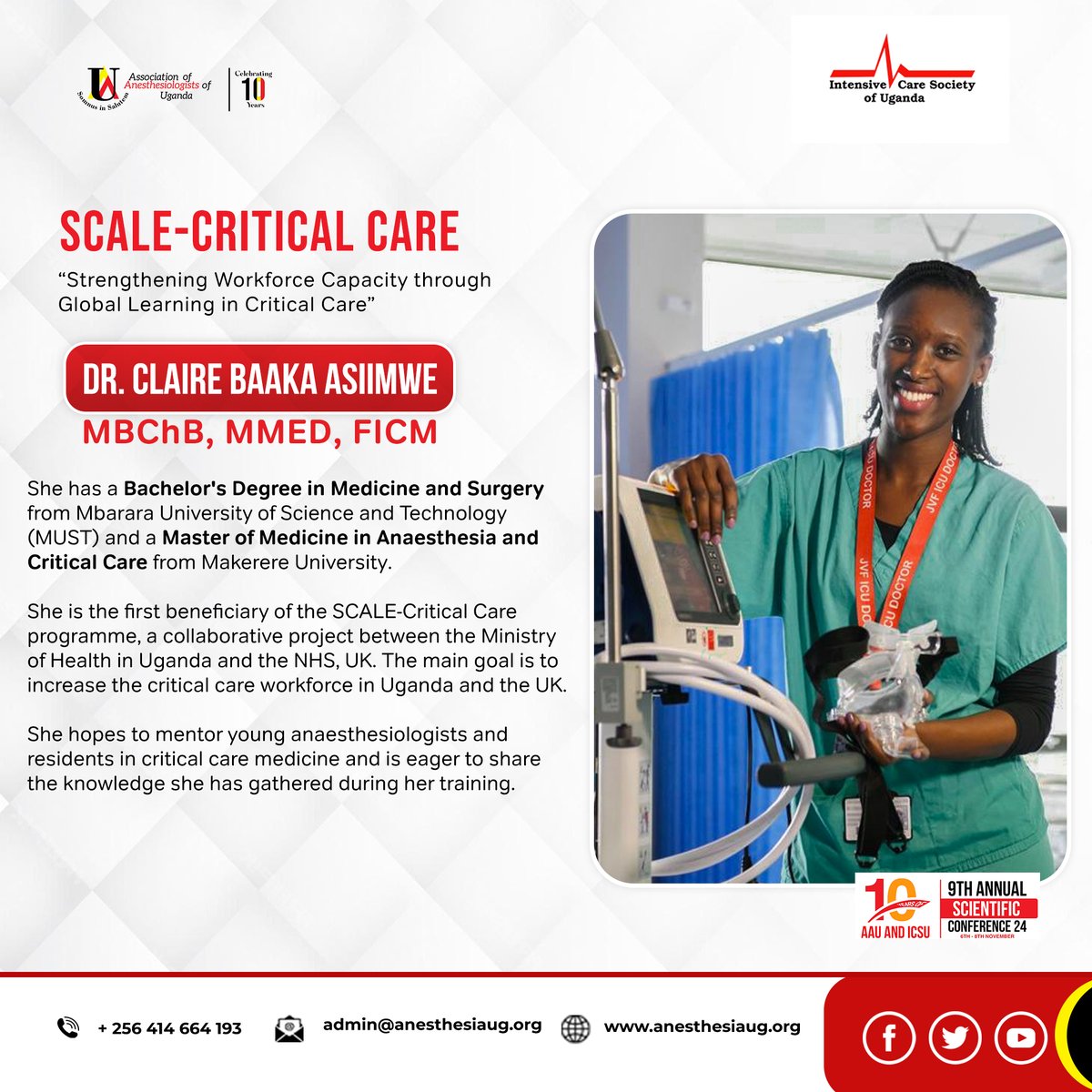 Association of Anesthesiologists of Uganda tweet media