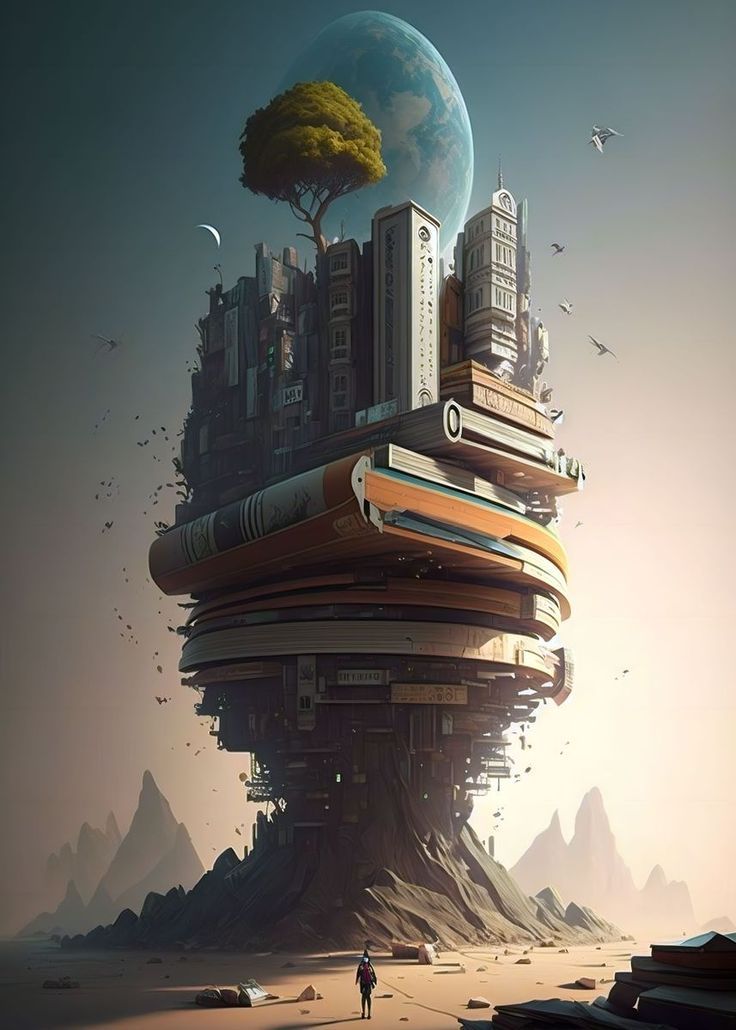 Jorge_Caneda's tweet image. Una ciudad construida sobre libros es un lugar donde el conocimiento y las historias son los cimientos del futuro. 🏙️📚 #Lectura #ConocimientoEsPoder