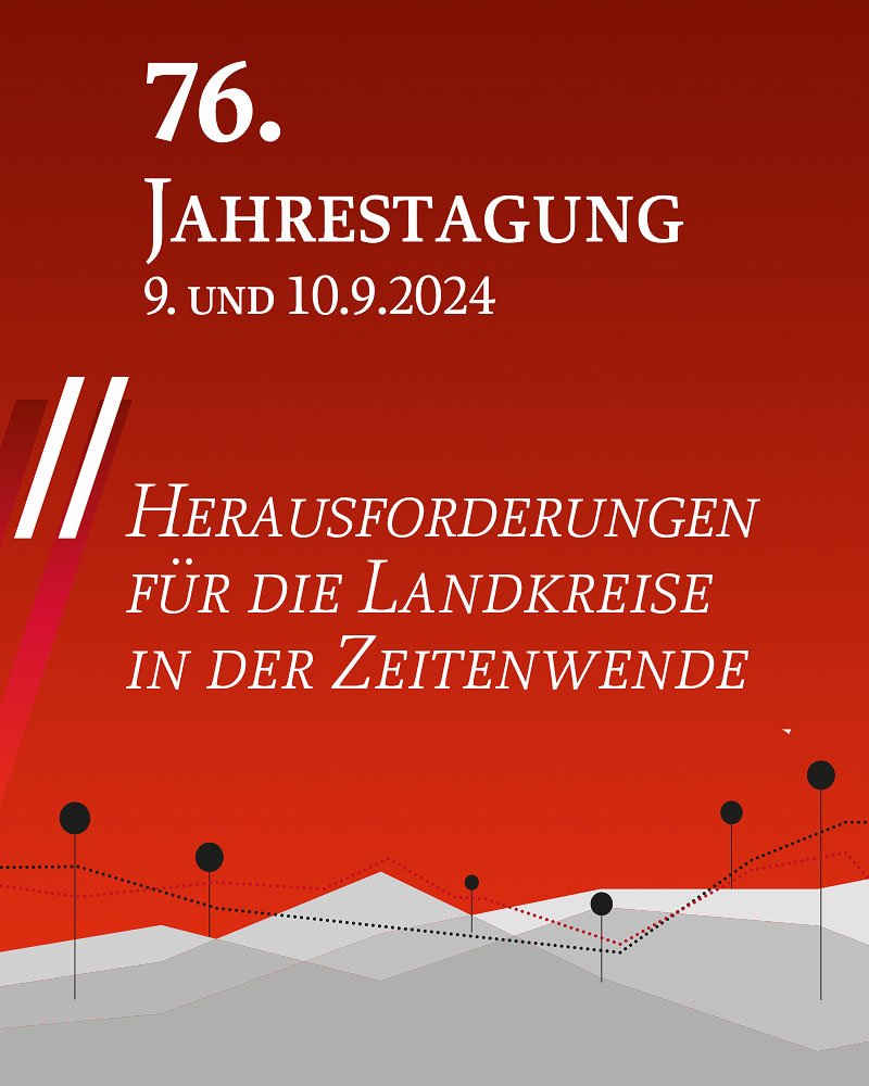 Heute treffen sich Landräte aus ganz Deutschland im Kloster Seeon auf der DLT-Jahrestagung. Es geht um Migration, um Geld, um die Zukunft unseres Landes und um die Rückgewinnung von Vertrauen in die Politik. Und morgen wird dann noch ein neuer Präsident gewählt...